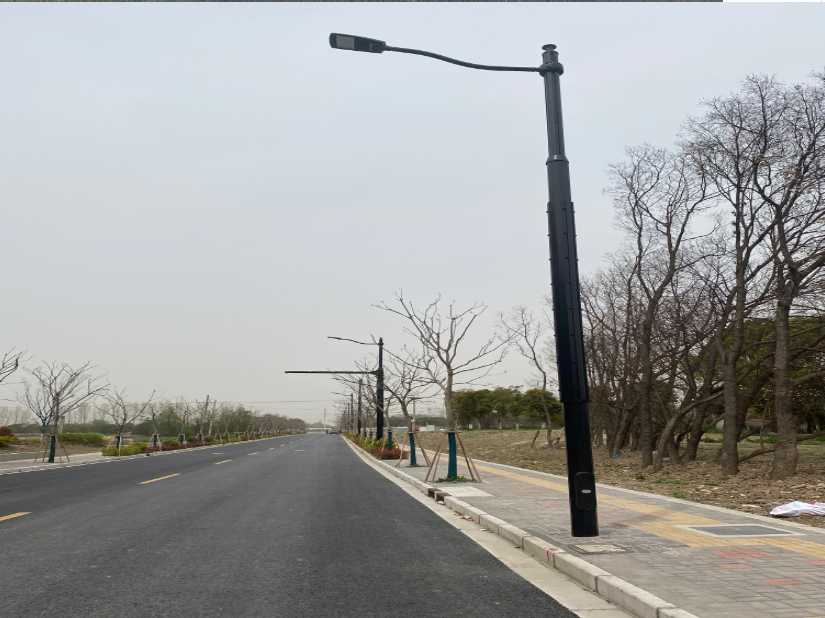 烟台市上海综合杆 太阳能路灯工程